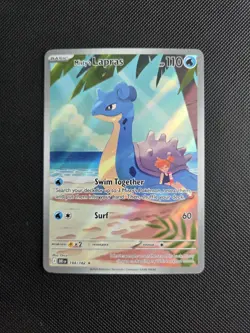 Misty's Lapras 194/182 Illustration Rare Destined Rivals Pokemon Card - Image 1
