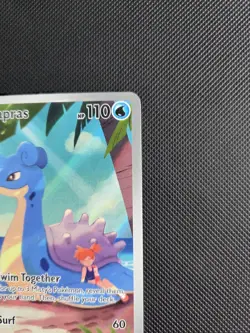 Misty's Lapras 194/182 Illustration Rare Destined Rivals Pokemon Card - Image 4
