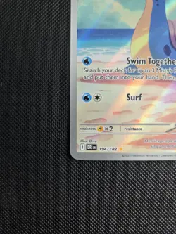 Misty's Lapras 194/182 Illustration Rare Destined Rivals Pokemon Card - Image 5