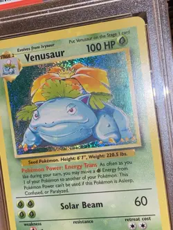 HOLO BLEED! PSA 10 Venusaur 003/034 Trading Card Game Classic Holo - Image 3