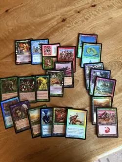 Old Border Foil Invasion Magic The Gathering Lot 22 Cards M/NM! - Image 1