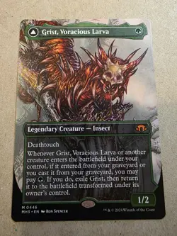 Grist, Voracious Larva - (Borderless) Modern Horizons 3 Regular - Mtg - Image 1