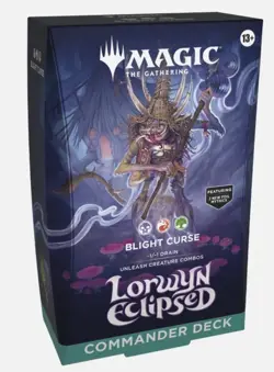 MTG Lorwyn Eclipsed Commander Deck Blight Curse - Image 1