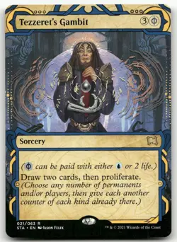 Tezzeret's Gambit #21 (NM) Strixhaven STA Magic MTG - Image 1