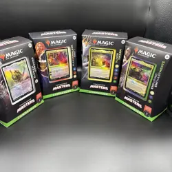 MTG Magic The Gathering Commander Masters Set Of 4 Deck Set New - Image 3