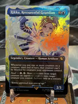 MTG | Rikku, Resourceful Guardian (✨Chocobo Track Foil✨) [FINAL FANTASY] - Image 1