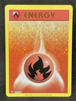 POKEMON FIRE ENERGY CLC 033/034 HOLO CARD GAME CLASSIC COLLECTION NM ENG - Image 1