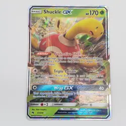 Shuckle GX Holo Ultra Rare 17/214 SM - Lost Thunder NM Pokemon TCG - Image 1