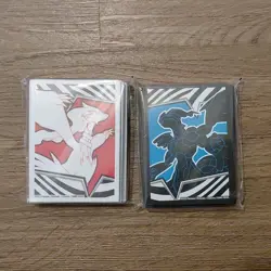 White Flare & Black Bolt Etb Sleeves -New Sealed- (65 in each pack) Pokemon TCG - Image 1