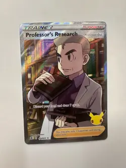 Pokemon Professor's Research (Full Art) 024/025 Celebrations Ultra Rare - Image 1