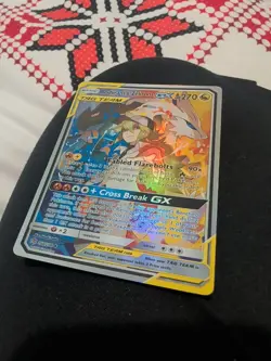 2019 Pokemon Sun & Moon Cosmic Eclipse Reshiram Zekrom Tag Team GX #259/236 - Image 3