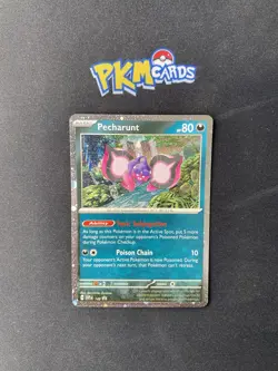 Pokemon TCG Pecharunt SVP149 Black Star Promo Cosmos Holo NM. - Image 1
