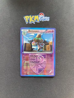 Pokemon TCG Beheeyem Plasma Storm 70/135 Revere Holo Rare LP. - Image 1