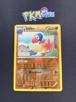 Pokemon TCG Archen Plasma Blast 53/101 Reverse Holo LP. - Image 1