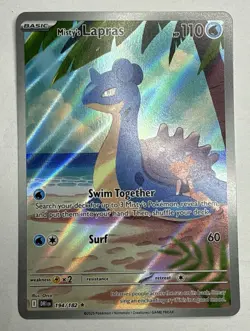 Misty's Lapras 194/182 Sv10: Destined Rivals Holo Pokemon TCG Near Mint - Image 1