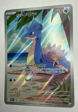 Misty's Lapras 194/182 Sv10: Destined Rivals Holo Pokemon TCG Near Mint - Image 3