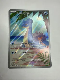 Misty's Lapras 194/182 Sv10: Destined Rivals Holo Pokemon TCG Near Mint - Image 1