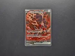 Bloodmoon Ursaluna 168/131 - Pokemon Prismatic Evolutions SIR English - NM/M - Image 1