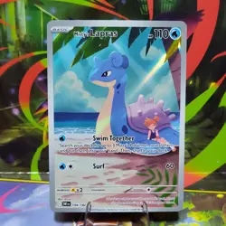 Pokemon TCG Misty's Lapras Destined Rivals 194/182 - Image 1
