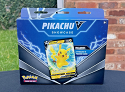 POKEMON TCG SWORD & SHIELD PIKACHU V SHOWCASE BOX *BRAND NEW FACTORY SEALED* - Image 1