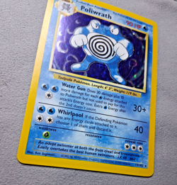 Poliwrath Base Set 13/102 Holo 1999-2000 Base Set Vintage Pokemon TCG - Image 3