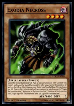 Exodia Necross LDK2-ENY09 1st Edition YuGiOh NM - Image 1
