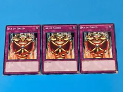 3x Jar Of Greed | YS14-EN038 | Commons | MP | 1st Edition | YuGiOh! - Image 1