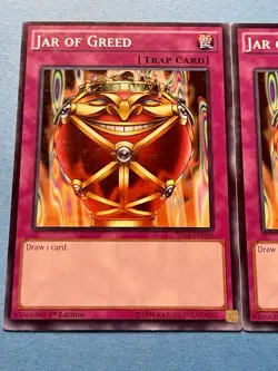 3x Jar Of Greed | YS14-EN038 | Commons | MP | 1st Edition | YuGiOh! - Image 3