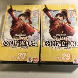Lot Of 2 Box One Piece Egghead ENGLISH Starter Deck ST-29 SEALED NEW Ships Now - Image 2