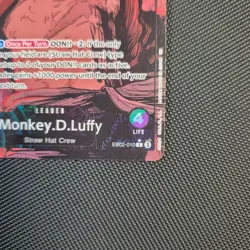 Monkey.D.Luffy - EB02-010 Leader Alternate Art - One Piece EB-02 Anime 25th - NM - Image 4
