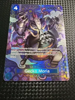 Gecko Moria (SP) ST03-004 - One Piece TCG- Alternate Art - OP08 - Two Legends LP - Image 1