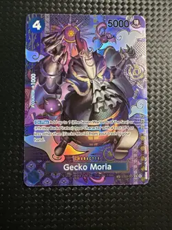 Gecko Moria (SP) ST03-004 - One Piece TCG- Alternate Art - OP08 - Two Legends LP - Image 2