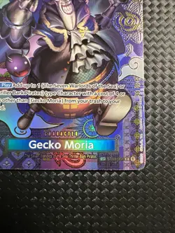 Gecko Moria (SP) ST03-004 - One Piece TCG- Alternate Art - OP08 - Two Legends LP - Image 5