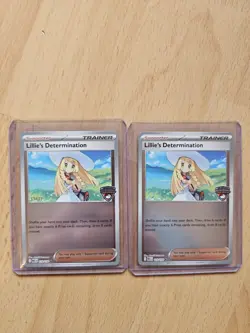 STAFF Exclusive "Lillie's Determination" Promo Card Bundle - ME01, 119/132; EN - Image 1