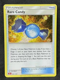 POKEMON RARE CANDY CLC 024/034 HOLO CARD GAME CLASSIC COLLECTION NM ENG - Image 1