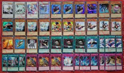 YUGIOH Mako Legendary Fisherman Deck 44 Cards Citadel *White Aura* Jellyfish - Image 1