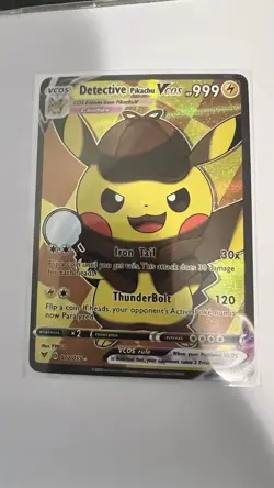 Detective Pikachu Fan Made Pokemon Card - Image 1