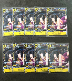 ONE PIECE Card Game Set of 10 Boa Hancock P-115 Japanese V Jump Promo w/Tracking - Image 1