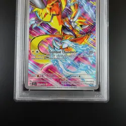PSA 10 Zeraora 151/142 Pokemon Stellar Crown IR Full Art Holo Card - Image 3