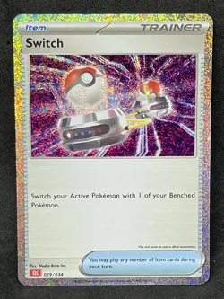 POKEMON SWITCH CLC 029/034 HOLO CARD GAME CLASSIC COLLECTION NM ENG - Image 1
