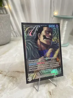 Op14-079 Crocodile Alt Art One Piece Card Game English - Image 2