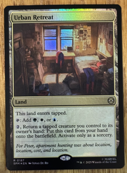 MTG Marvel Spider-Man, Urban Retreat - Foil - Image 1