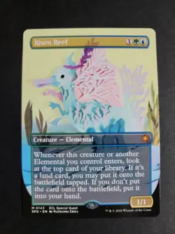 Risen Reef (Borderless) Mythic MTG Special Guest Lorwyn Eclipsed - Image 1