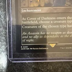 Cover of Darkness (Foil Etched) Universes Beyond: Assassin's Creed Foil - Image 4