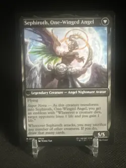 Sephiroth, Fabled SOLDIER 0115 MTG Mythic Rare Magic Final Fantasy - Image 5