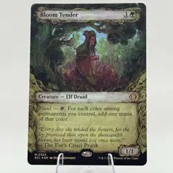 MTG Lorwyn Eclipsed - Bloom Tender (Showcase) [FOIL] - ECL - NM - Image 1