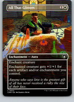 All That Glitters (Borderless) Commander Masters Regular - Image 1