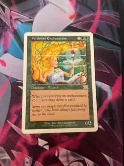 MTG - VERDURAN ENCHANTRESS - CLASSIC SIXTH EDITION - HP - RARE - Image 1