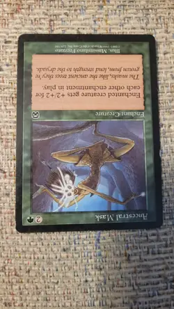 * * 1x Ancestral Mask x1 * * Mercadian Masques MTG MP Moderately Played - Image 2
