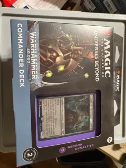 magic the gathering commander deck sealed universe beyond necron dynasties - Image 5